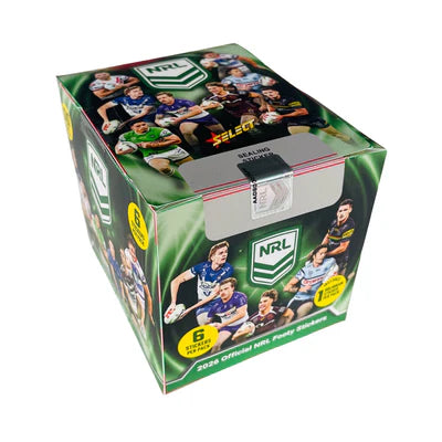 2026 NRL League Heroes Stickers Box (50 Packs)
