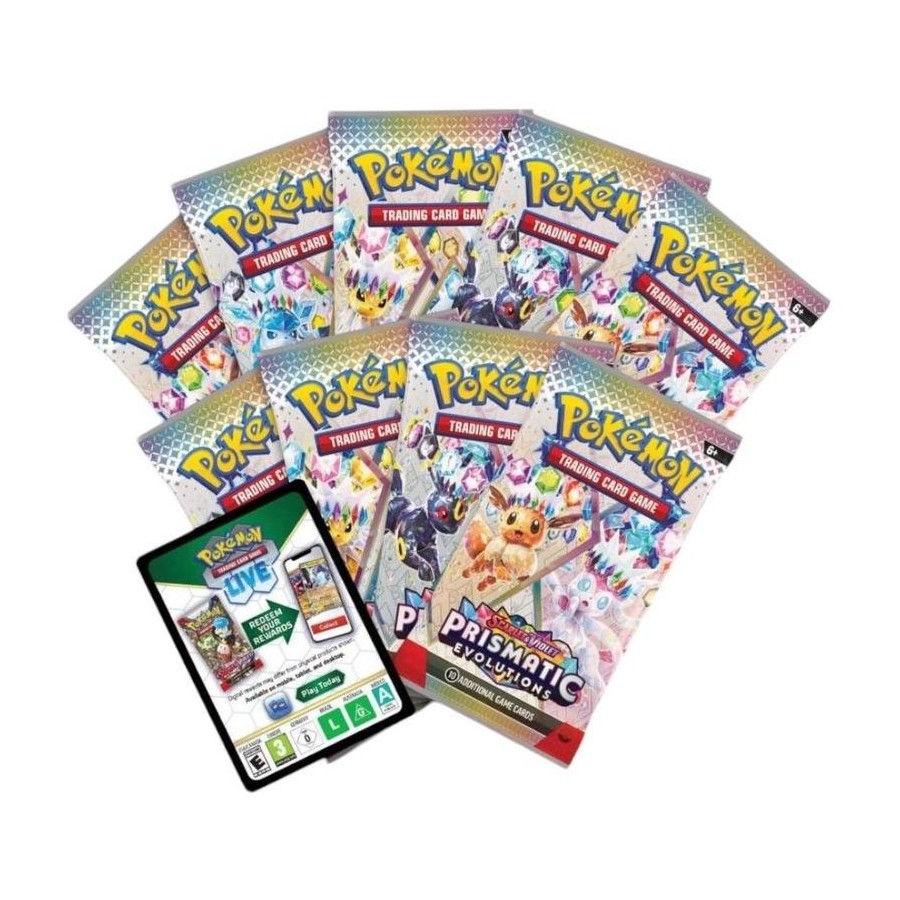 Pokemon TCG Prismatic Evolutions Pokemon Elite Trainer Box