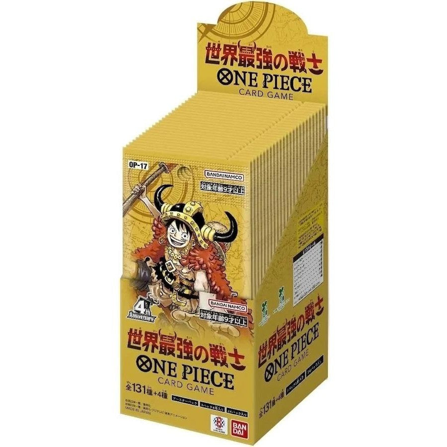 One Piece Card Game - OP-17: The Worlds Strongest Warriors Booster Box [Japanese]