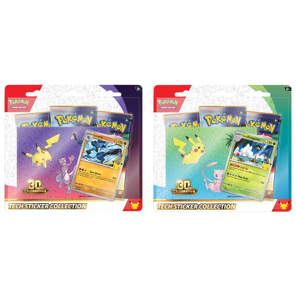 Pokémon TCG: 30th Celebration Tech Sticker Collection