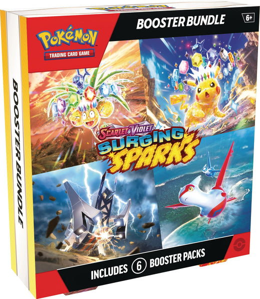 Pokémon TCG: Scarlet & Violet – Surging Sparks Booster Bundle (6 Packs)