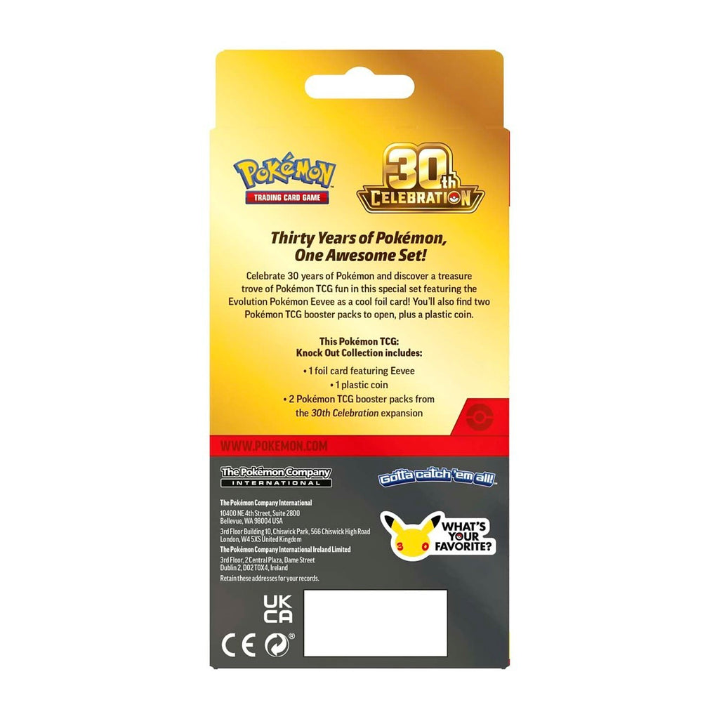 PRE ORDER Pokémon TCG: 30th Celebration Knock Out Collection