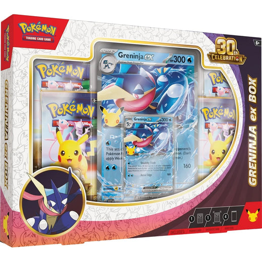 Pokemon TCG 30th Celebration Sylveon ex Box / Greninja ex Box (Random Select)