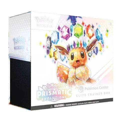 Pokemon CENTER TCG Prismatic Evolutions Pokemon Center Elite Trainer Box