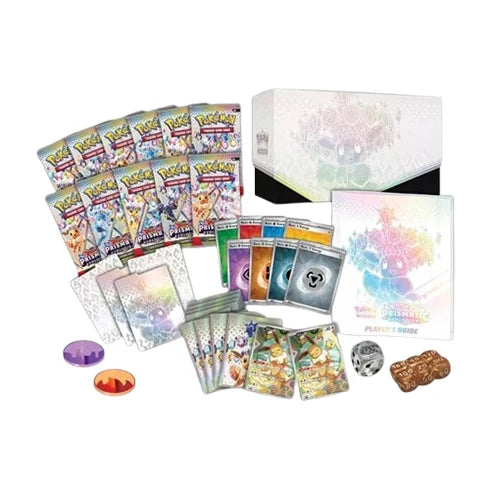 Pokemon CENTER TCG Prismatic Evolutions Pokemon Center Elite Trainer Box