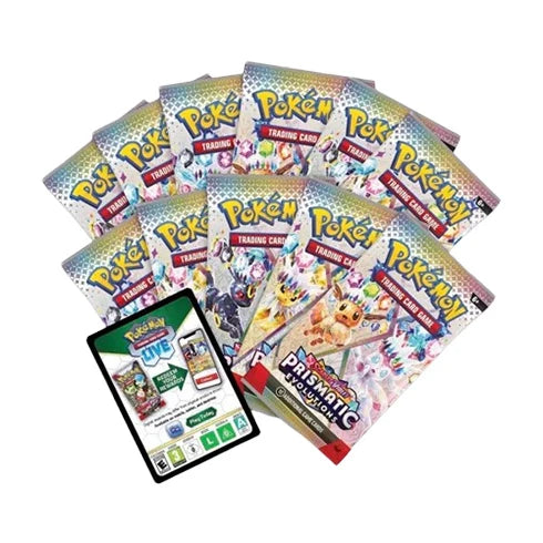 Pokemon CENTER TCG Prismatic Evolutions Pokemon Center Elite Trainer Box
