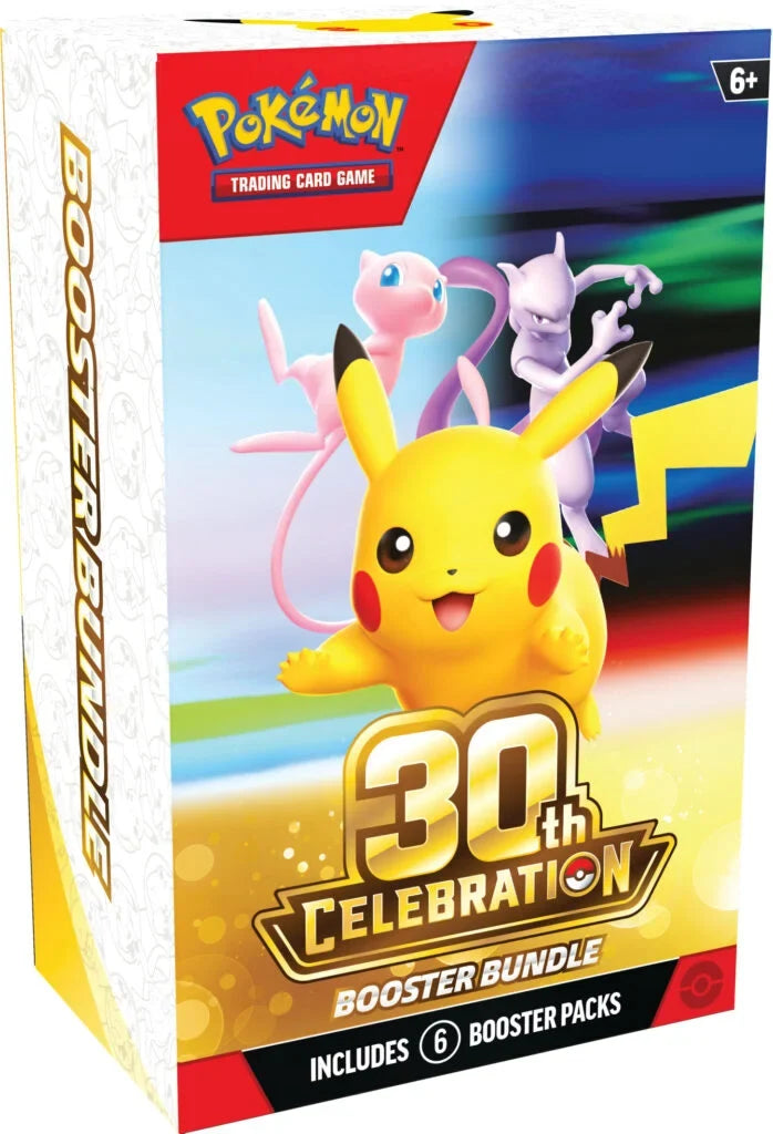 Pokémon TCG 30th Celebration Booster Bundle | 6 Packs