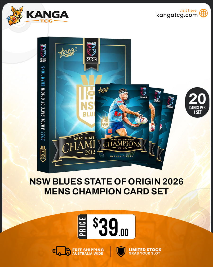 NSW Blues State of Origin 2026 Mens Champion Card Set