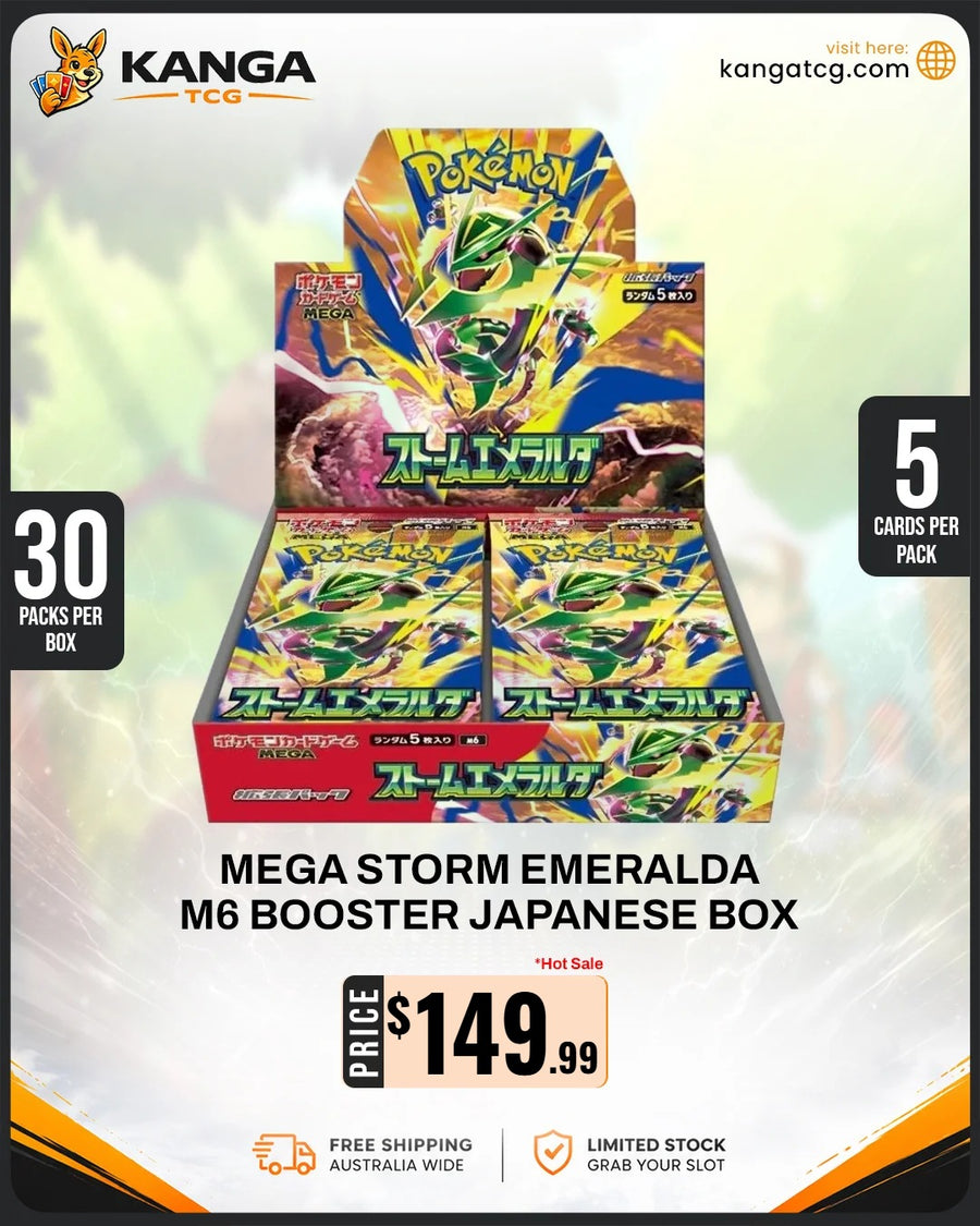 MEGA Storm Emeralda M6 Booster Box - JP