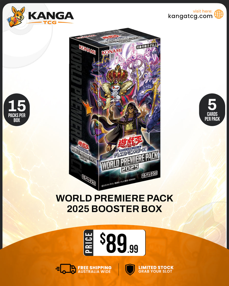 WORLD PREMIERE PACK 2025 Booster Box