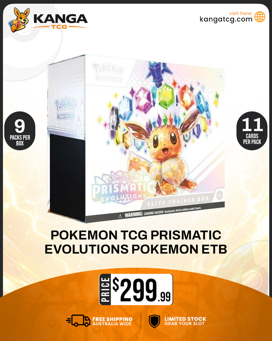 Pokemon TCG Prismatic Evolutions Pokemon Elite Trainer Box
